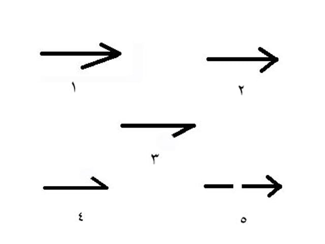 نشانه پیکان در گنج یابی