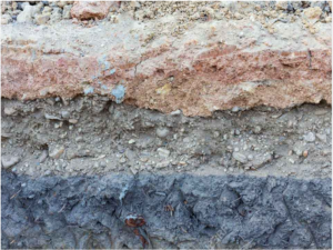 لایه های خاک در گنج یابی و حفاری